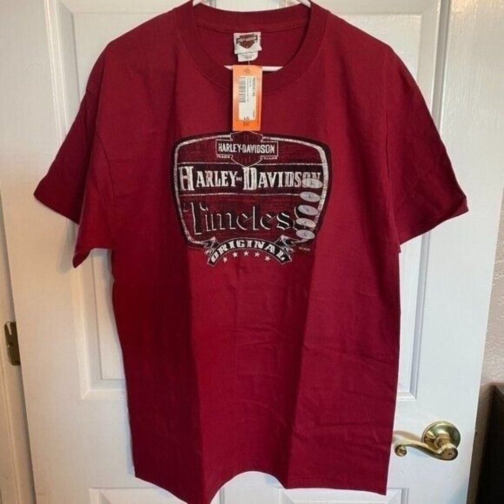 Harley Davidson Graphic Tee Adult Size L Countryside, IL NWT